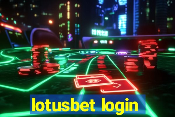 lotusbet login